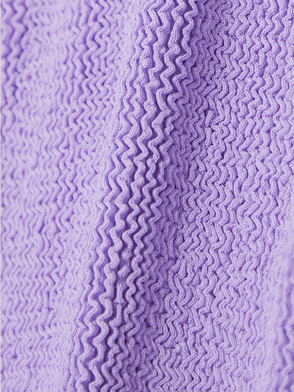 Hunza G Purple Lilac Ribbed Tank Mini Resortcore Swim Dress - Picture 4 of 13